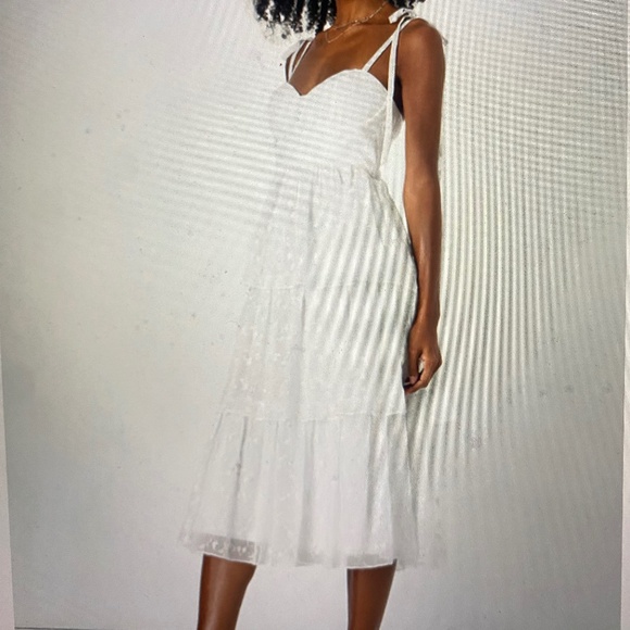 Lulus White Midi Dress - Picture 2 of 2